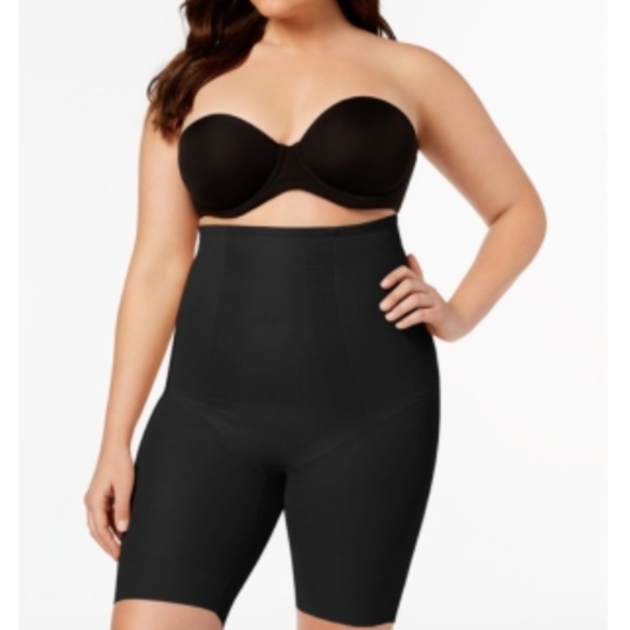 Miraclesuit Womens Extra Firm Control High-Waist Thigh Slimmer Black Size M 9793 - Picture 2 of 2